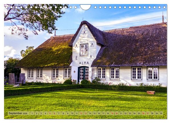 Produktbild: IN SYLT VERLIEBT (Wandkalender 2026 DIN A4 quer), CALVENDO Monatskalender