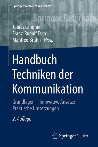 Produktbild: Handbuch Techniken der Kommunikation