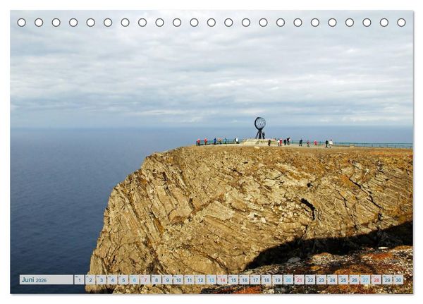Produktbild: Norwegen - Hurtigruten (Tischkalender 2026 DIN A5 quer), CALVENDO Monatskalender