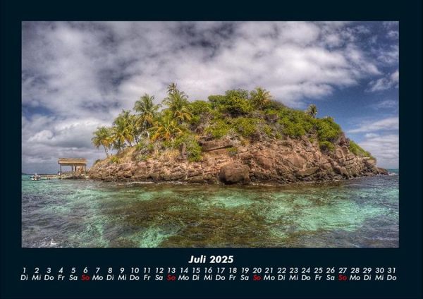 Produktbild: Fernweh Kalender 2025 Fotokalender DIN A4