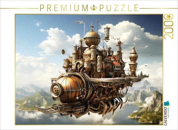 Produktbild: CALVENDO Puzzle Ein Motiv aus dem Kalender "Steampunk Domizile" | 2000 Teile Lege-Gr&ouml;&szlig;e 90x67cm Foto-Puzzle f&uuml;r gl&uuml;ckliche Stunden
