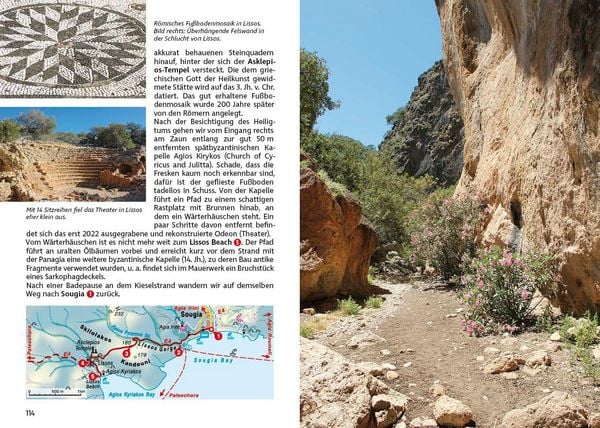Produktbild: ROTHER Wanderf&uuml;hrer Kreta. 77 Touren auf Griechenlands gr&ouml;&szlig;ter Insel &ndash; die sch&ouml;nsten K&uuml;sten- und Bergwanderungen