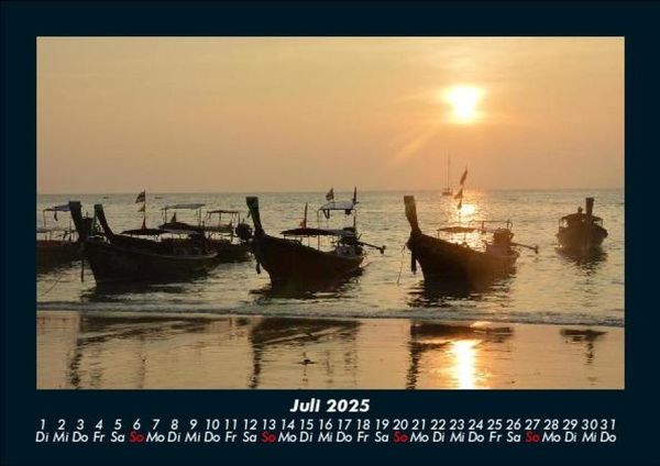 Produktbild: Bootskalender 2025 Fotokalender DIN A5