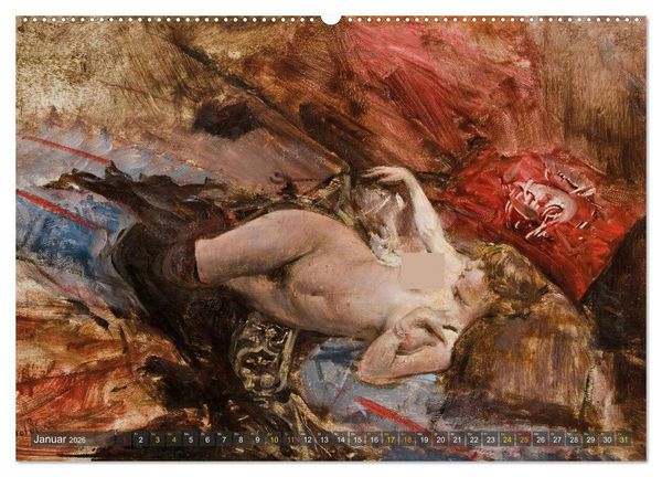 Produktbild: Liegende Sch&ouml;nheiten (hochwertiger Premium Wandkalender 2026 DIN A2 quer), Kunstdruck in Hochglanz
