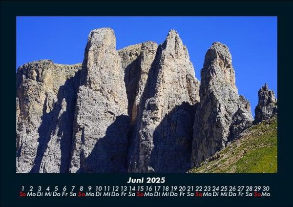 Produktbild: Bergige Welten 2025 Fotokalender DIN A5
