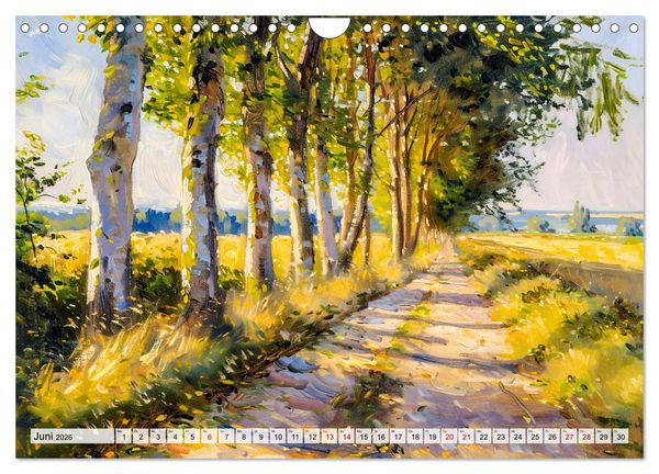 Produktbild: Sehnsucht nach Brandenburg - Zwischen Havel und Himmel (Wandkalender 2026 DIN A4 quer), CALVENDO Monatskalender