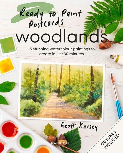 Produktbild: Ready to Paint Postcards: Woodlands
