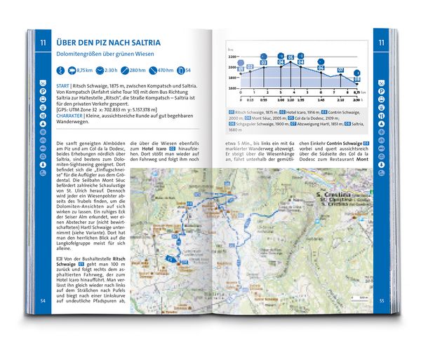 Produktbild: KOMPASS Wanderf&uuml;hrer Seiser Alm, Langkofel, Schlern, Tierser Tal - Herausragende Dolomiten, 35 Touren