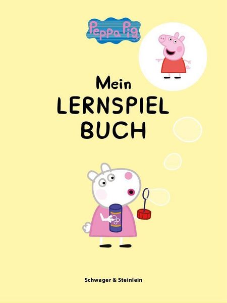 Produktbild: Peppa Pig Mein Lernspielbuch mit L&ouml;selupe. Mit wutzig viel Spa&szlig; durch die Vorschulzeit
