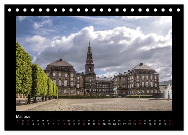 Produktbild: Kopenhagen (Tischkalender 2026 DIN A5 quer), CALVENDO Monatskalender