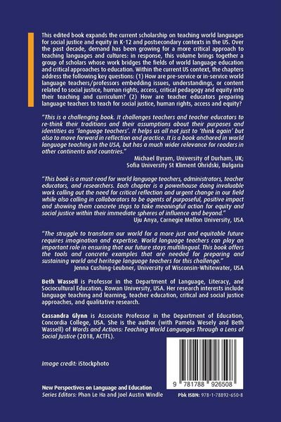 Produktbild: Transforming World Language Teaching and Teacher Education for Equity and Justice