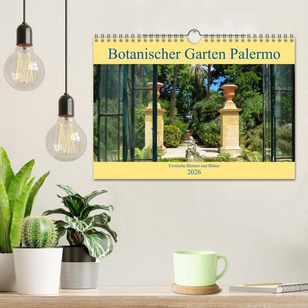 Produktbild: Botanischer Garten Palermo (Wandkalender 2026 DIN A4 quer), CALVENDO Monatskalender