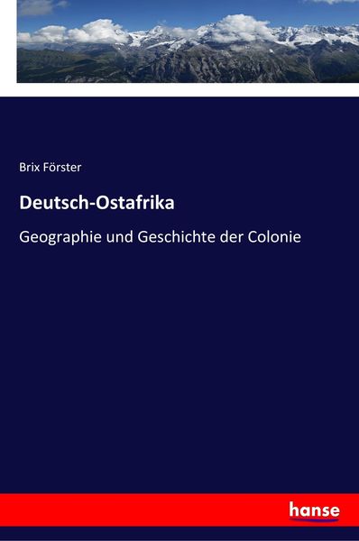 Produktbild: Deutsch-Ostafrika