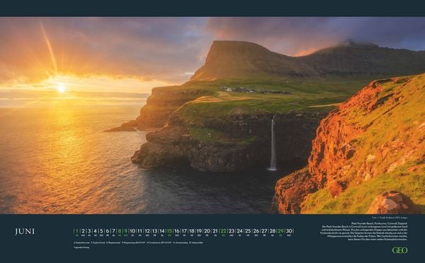Produktbild: GEO Meer 2026 - Wand-Kalender - Reise-Kalender - Poster-Kalender - 58x36