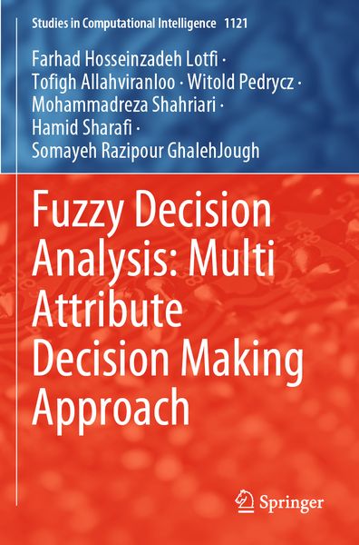 Produktbild: Fuzzy Decision Analysis: Multi Attribute Decision Making Approach