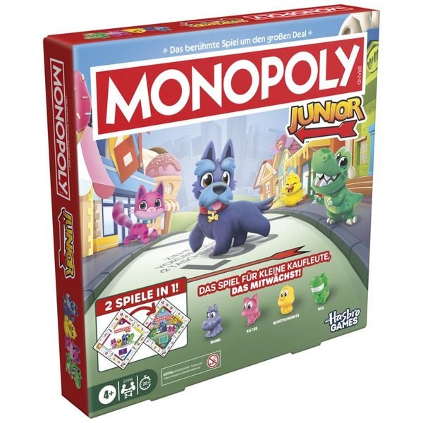 Produktbild: Monopoly Junior Square 2 In 1