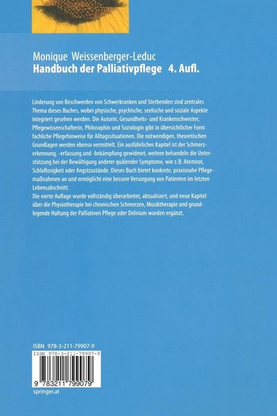 Produktbild: Handbuch der Palliativpflege