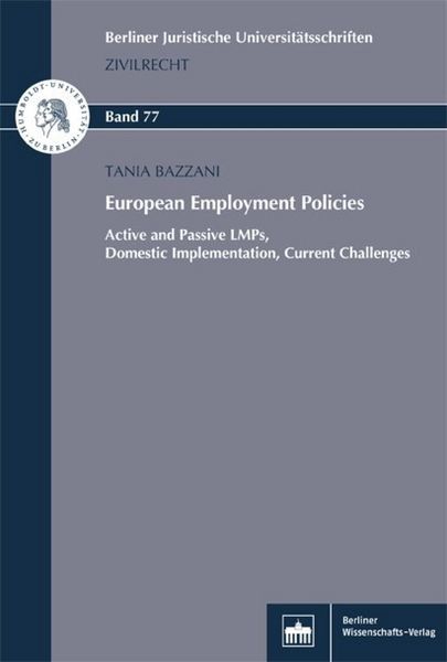 Produktbild: European Employment Policies
