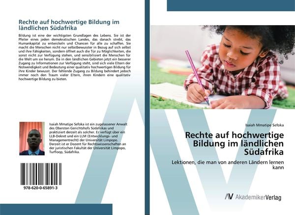 Produktbild: Rechte auf hochwertige Bildung im l&auml;ndlichen S&uuml;dafrika