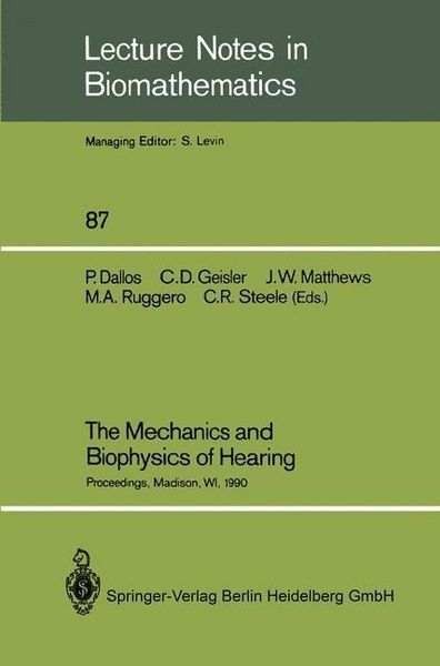 Produktbild: The Mechanics and Biophysics of Hearing