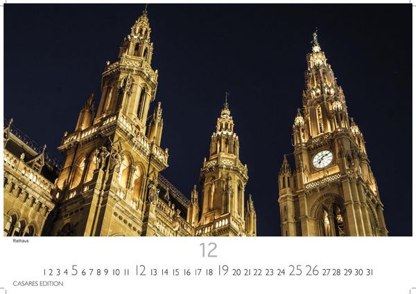 Produktbild: Wien Kalender 2027 &ndash; Wandkalender | Fotokalender | &Ouml;sterreich Kalender | Alpenl&auml;nder 50x35cm Grosses Format - Beeindruckende Bilder von Wien&rsquo;s sch&ouml;nsten Sehensw&uuml;rdigkeiten