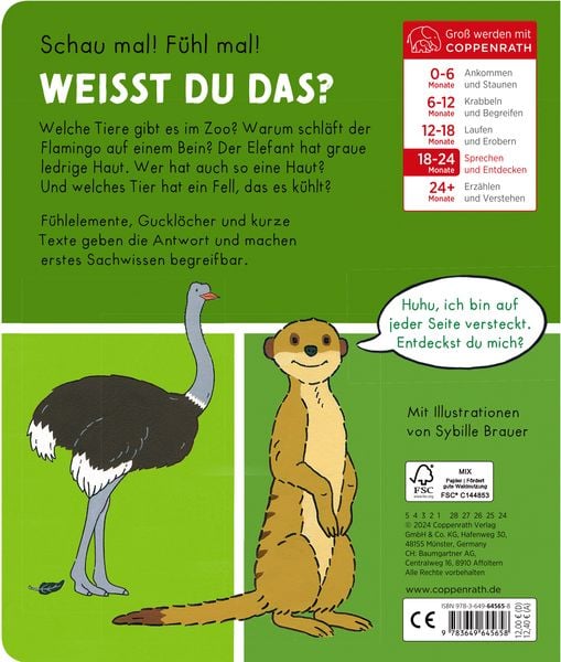 Produktbild: Mein F&uuml;hl-W&ouml;rterbuch: Wilde Tiere (F&uuml;hlen&begr.)