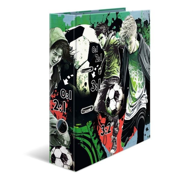 Produktbild: Herma Ordner Street Soccer DIN A4, Breite 70mm, 1 St&uuml;ck