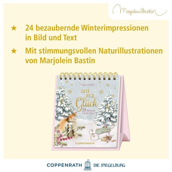Produktbild: Tisch-Adventskalender &ndash; Zeit f&uuml;r Gl&uuml;ck
