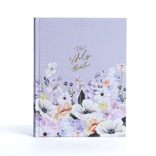 Produktbild: KJV Notetaking Bible, Large Print Hosanna Revival Edition, Lavender/Peach Cloth Over Board