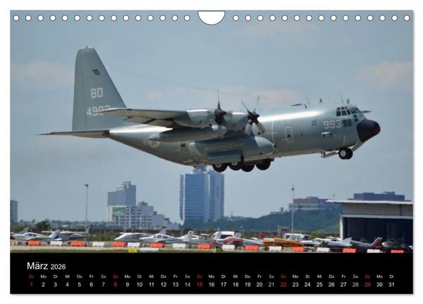 Produktbild: Milit&auml;r Air-Cargo (Wandkalender 2026 DIN A4 quer), CALVENDO Monatskalender