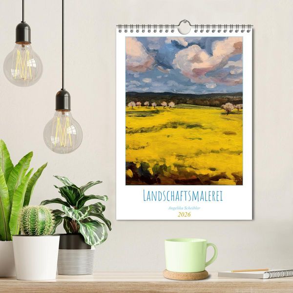 Produktbild: Landschaftsmalerei (Wandkalender 2026 DIN A4 hoch), CALVENDO Monatskalender