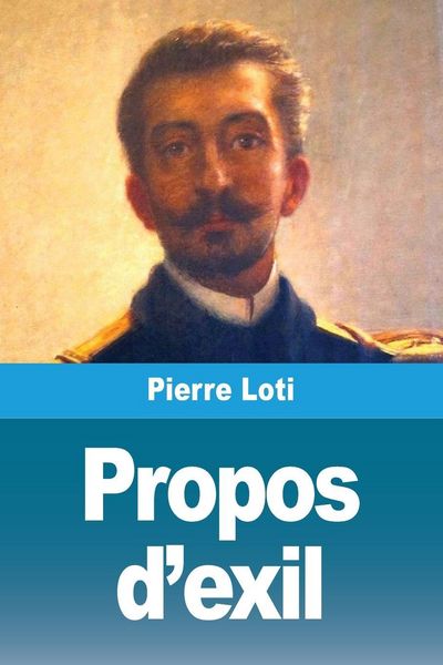 Produktbild: Propos d'exil