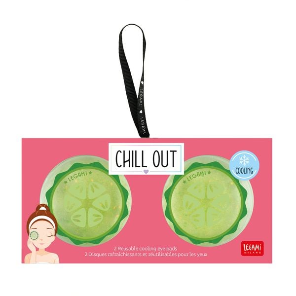 Legami Erfrischende Augenpads - Chill Out - Gurke