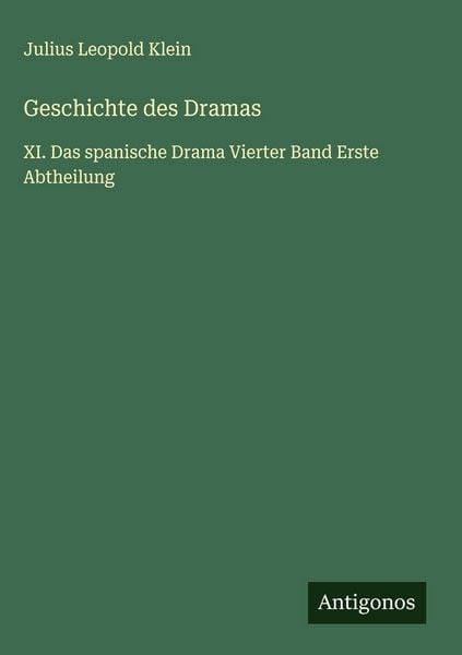 Produktbild: Geschichte des Dramas