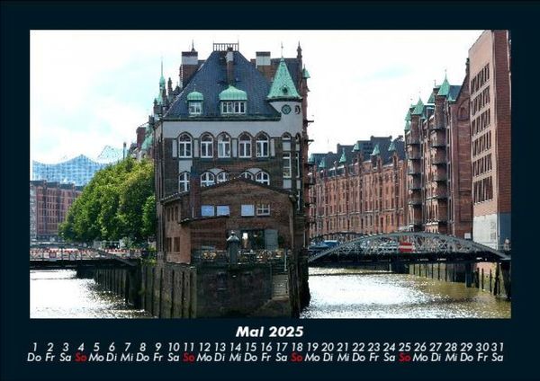 Produktbild: Hamburgs Sch&ouml;nheit 2025 Fotokalender DIN A5