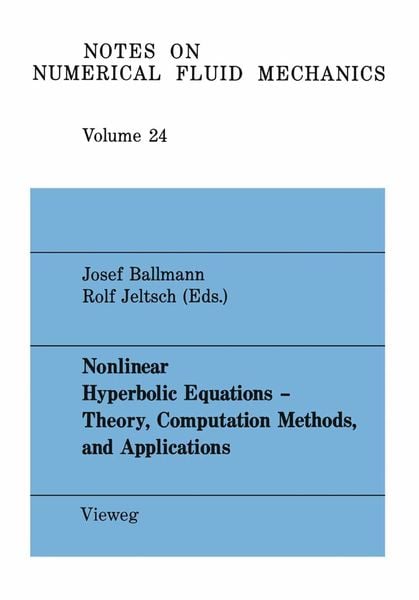 Produktbild: Nonlinear Hyperbolic Equations &mdash; Theory, Computation Methods, and Applications
