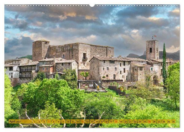 Produktbild: Catalunya, der bezaubernde Norden Spaniens (hochwertiger Premium Wandkalender 2027 DIN A2 quer), Kunstdruck in Hochglanz