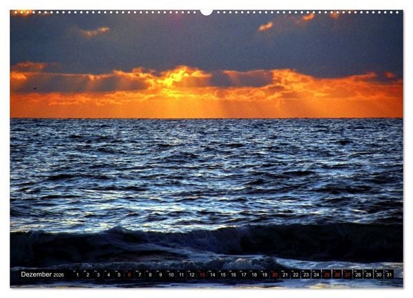 Produktbild: J&uuml;tland in D&auml;nemark - Von Henne Strand bis Blavand (Wandkalender 2026 DIN A2 quer), CALVENDO Monatskalender