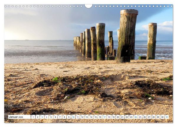 Produktbild: F&ouml;hr - Wasser Landschaft Wind und Meer (Wandkalender 2026 DIN A3 quer), CALVENDO Monatskalender