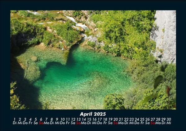 Produktbild: Die Seen der Erde 2025 Fotokalender DIN A5