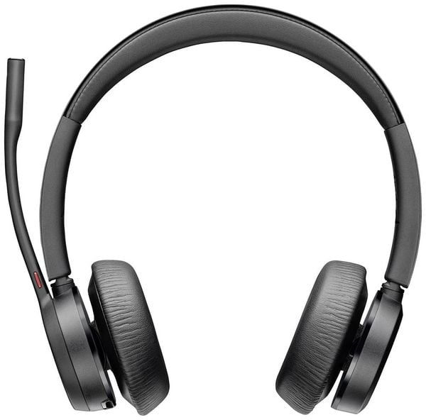 HP Poly Voyager 4320-M +BT700 Dongle Computer On Ear Headset Bluetooth® Stereo Schwarz Noise Cancelling Lautstärkeregelu