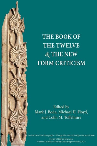 Produktbild: The Book of the Twelve and the New Form Criticism