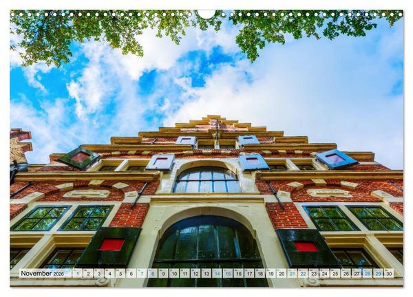 Produktbild: Enkhuizen - historische Hafenstadt am Ijsselmeer (Wandkalender 2026 DIN A3 quer), CALVENDO Monatskalender
