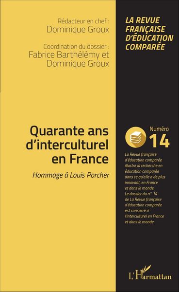Produktbild: Quarante ans d'interculturel en France