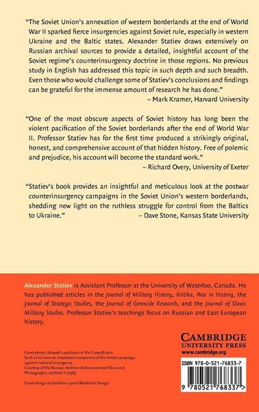 Produktbild: The Soviet Counterinsurgency in the Western Borderlands