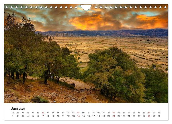 Produktbild: Kretas Traumlandschaften (Wandkalender 2026 DIN A4 quer), CALVENDO Monatskalender