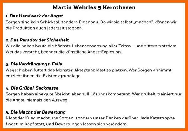 Produktbild: Wer w&auml;rst du ohne deine Sorgen?