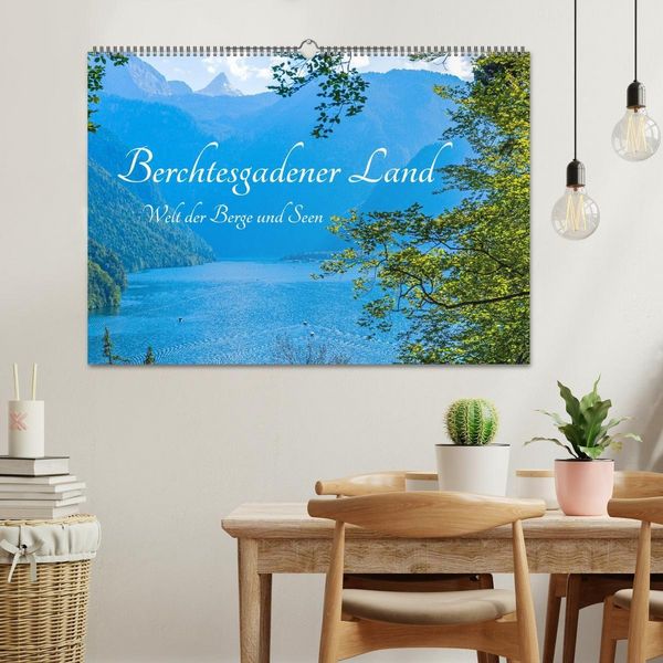 Produktbild: Berchtesgadener Land - Welt der Berge und Seen (Wandkalender 2027 DIN A2 quer), CALVENDO Monatskalender