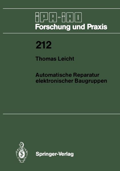 Produktbild: Automatische Reparatur elektronischer Baugruppen