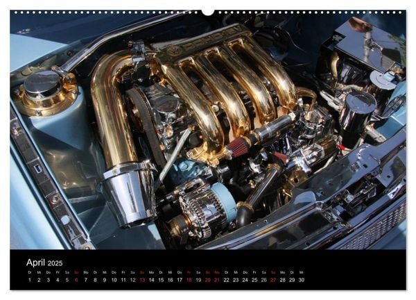Produktbild: Motor-Show (Wandkalender 2025 DIN A2 quer), CALVENDO Monatskalender